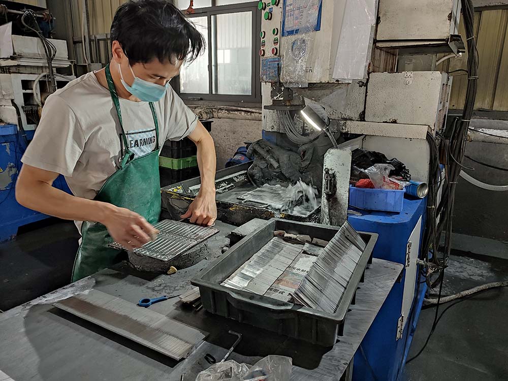 Open mouth and teeth