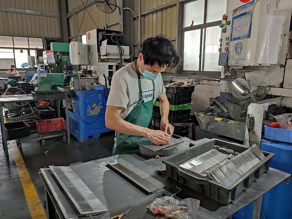 Open mouth and teeth